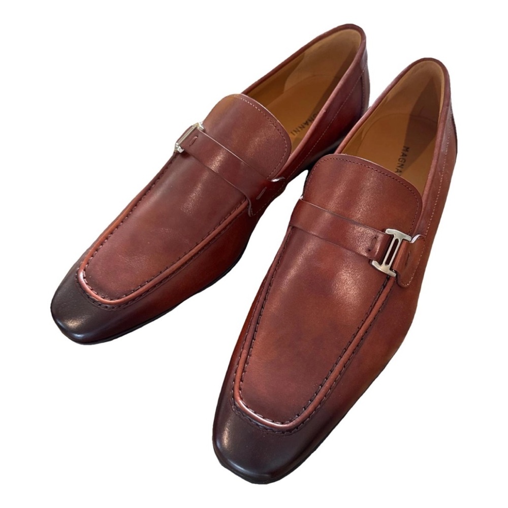 Men's Brown Leather Loafers